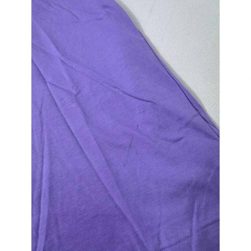 Polo Ralph Lauren Mens 2XB Purple Crew Neck T-Shirt Logo Cotton Big & Tall Tee